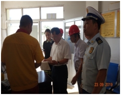 AC米兰油库迎接湘潭高新区安全生产专项检查